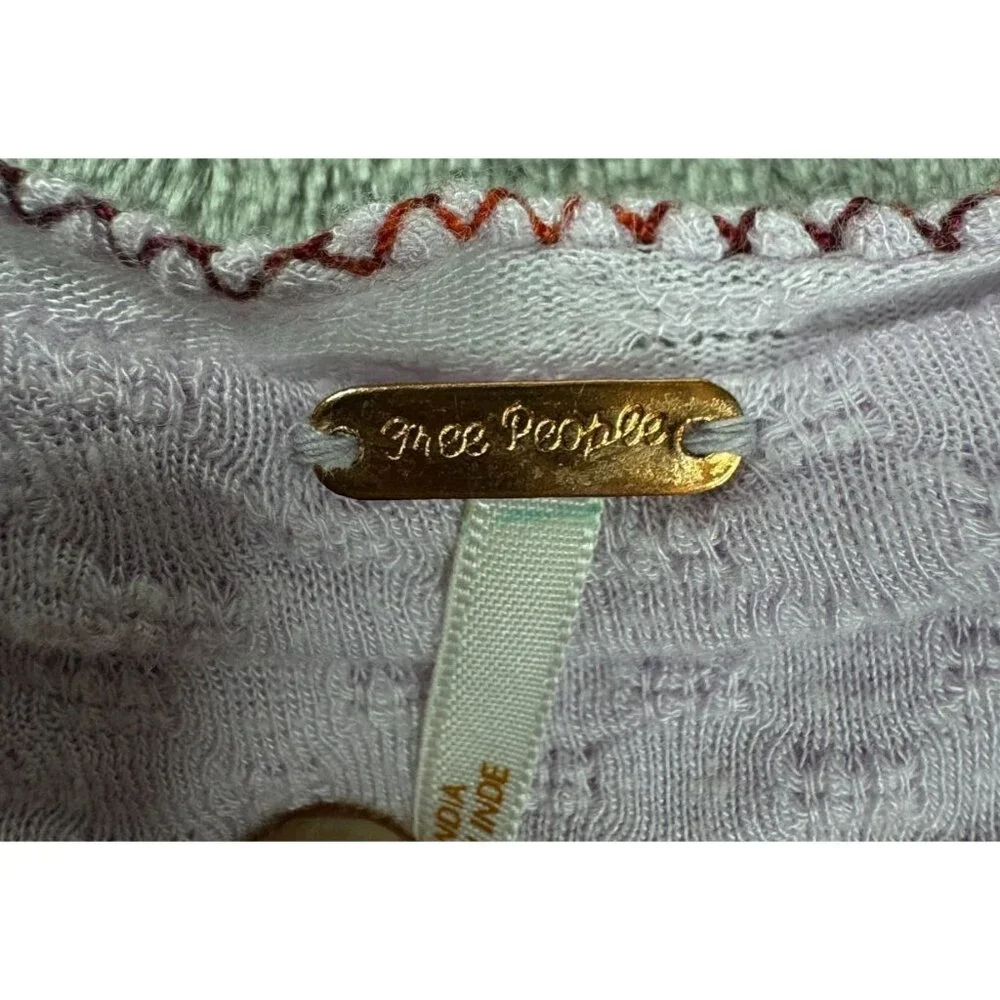 Free People Lavender Bloiuse Size Small‎ Beautiful